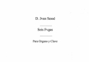 Juan de Sesse, Six Fugues For Organ Op.1 Orgel Buch