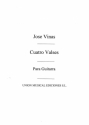 Cuatro Valses Gitarre Buch