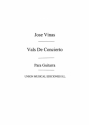 Vals De Concierto Gitarre Buch