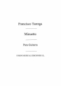 Francisco Tarrega, Minuetto Gitarre Buch