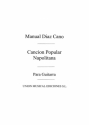 Cancion Popular Napolitana Gitarre Buch