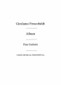 Girolamo Frescobaldi, Album (Galindo) For Guitar Gitarre Buch