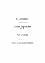 Danza Espanola No.10 Melancolica Gitarre Buch