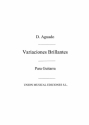 Variaciones Brillantes Gitarre Buch