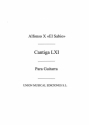 Cantiga Lx I Gitarre Buch