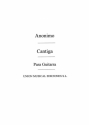 Cantiga Gitarre Buch