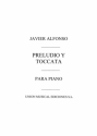 Preludio Y Toccata For Piano Klavier Buch