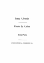 Isaac Albniz, Fiesta De Aldea Op.Post For Piano Klavier Buch