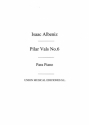 Isaac Albniz, Pilar Vals No.6 From Piezas Caracteristicas Op.92 Klavier Buch