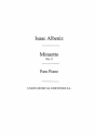 Isaac Albniz, Minueto No.2 From Suite Ancienne Op.54 For Piano Klavier Buch