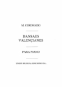 Danses Valencianes For Piano Klavier Buch