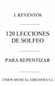 J Reventos, 120 Lecciones De Solfeo Iii Orgel Buch