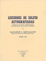 Bustamante Lecciones De Solfeo I  Buch