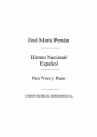 Varios: Himno Nacional Espanol for Voice and Piano Vocal and Piano Buch