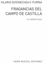 Hilario Goyenechea, Fragancias Del Campo De Castilla SATB and Piano Chorpartitur