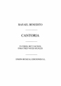 Cantoria 25 Coros Muy Faciles a 3 v.m. I Vocal Buch