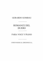 Romance Del Duero Vocal and Piano Buch