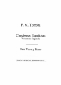 Canciones Espanolas Volume 2 for Voice and Piano Vocal and Piano Buch