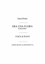 Romo: Era Una Flor Habanera for Choir Voice, STB and Piano Buch