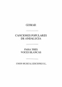 Caniones Populares De Andalucia Vocal and Piano Buch