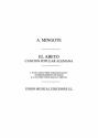 Mingote: El Abeto Cancion Popular Alemana for VM Vocal Buch