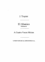 Trayter: El Abanico SATB Partitur