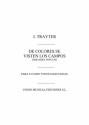 Trayter De Colores Se Visten Los Campos SATB Chorpartitur