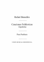 Canciones Folkloricas Espanolas Vocal Buch