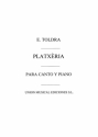 Toldra: Platxeria Vocal and Piano Partitur