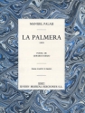 Manuel Palau, La Palmera, Lieder Vocal and Piano Buch