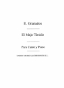 El Majo Timido From Coleccion De Tonadillas Vocal and Piano Buch