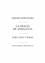 La Gracia De Andalucia Vocal and Piano Buch