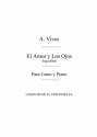 El Amor Y Los Ojo Vocal and Piano Buch