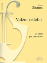 Johann Strauss, Valzer Celebri Klavier Buch