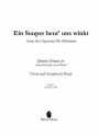 Johann Strauss, Ein Souper heut' uns winkt Choir and Symphonic Band Partitur + Stimmen