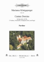 Knigsperger, Marianus, Cantate Domino B-Solo, SATB (S- und A-Solo ad lib.), Orch. (2 Vl., Vc., 2 Trp. ad lib Partitur