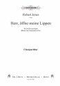 Herr, ffne meine Lippen fr gem Chor, Gemeinde (Trompete u. Posaune ad lib.) und Orgel Chorpartitur