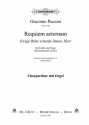 Puccini, Giacomo, Requiem aeternam SABar und Orgel, Vla ad lib.