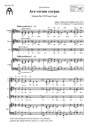 Tambling, Christopher, Ave verum corpus SATB und O