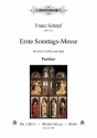 Franz Schpf, Erste Sonntags-Messe op. 10 SA(T)B und Orgel