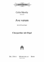 Mawby, Colin, Ave verum SATB und Orgel