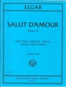 Edward Elgar, Salut d'Amour 2 Violins, Viola, Cello and Piano Set