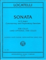 Pietro Locatelli, Sonata in D major Cello and opt. 2nd Cello Book & Part