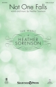 Heather Sorenson, Not One Falls SATB Choral Score