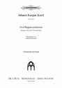 Kerll, Johann Kaspar, Ave Regina caelorum SATB und Orgel