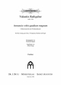 Rathgeber, Valentin, Annuncio vobis gaudium magnum Soli, SATB, Orchester (2 Trp [B], 2 Vl, Vc) u. Orgel