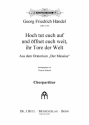 Hndel, G. F., Hoch tut euch auf SATB, Orch (2 Ob, 2 Fl, Str) und Org oder m. Org allein