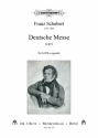 Schubert, Franz, Deutsche Messe SATB