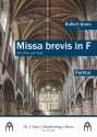 Jones, Robert, Missa brevis in F SABar und Orgel