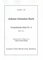 Franzsische Suite Nr.4 BWV815 fr 2 Gitarren 2 Spielpartituren